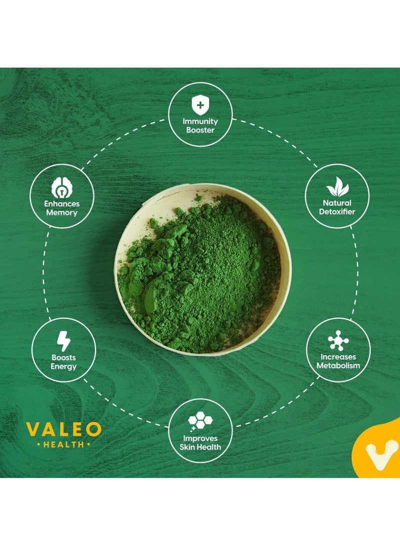 VALEO MATCHA GREEN TEA EFFERVESCENT TABS (20) |ORGANIC JAPANESE CEREMONIAL-GRADE MATCHA | INSTANT ENERGY BOOST, DETOX & GLOWING SKIN (100) - Image 2