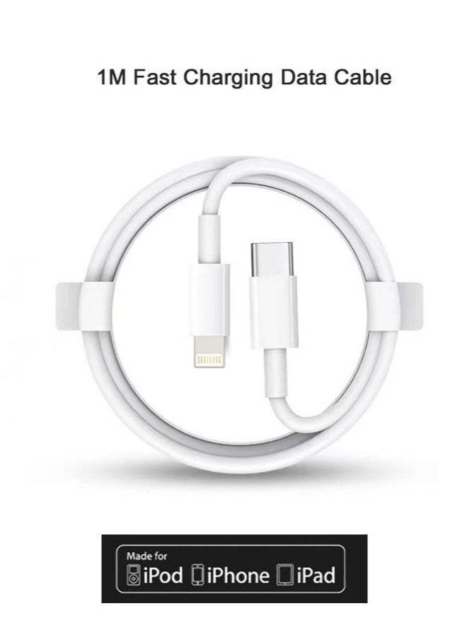 REACLOUD - iPhone Charger Cable 1M [MFi Certified] USB C to Lightning Cable Fast Charging Power Delivery PD 20W iPhone Cable for iPhone 14/14 Pro/14 Plus/14 Pro Max, iPad Pro, iPhone 8-13 All Series - Image 1