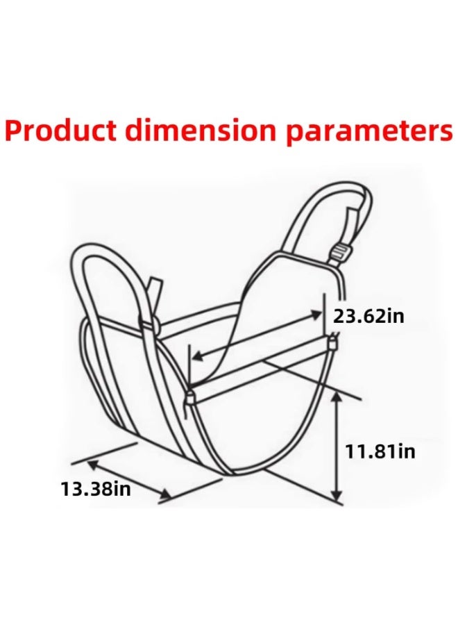 7Cylinder Rear Seat Hammock Storage Bag Organizer. - Image 2