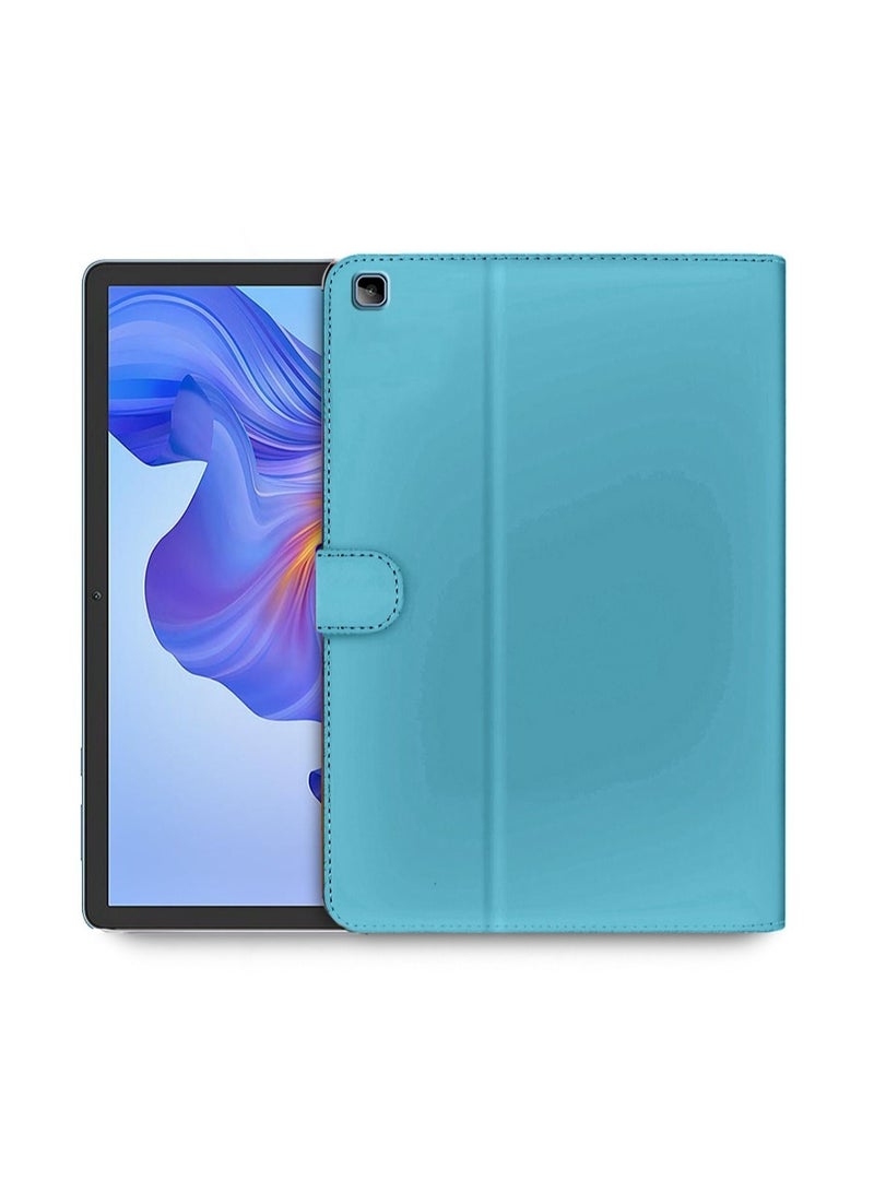 اوميكر جراب فليب ذكي من الجلد عالي الجودة مع حامل مغناطيسي لهاتف Honor Pad X8 10.1 Inch 2022 / Pad X8 Lite 9.7 Inch 2022 بوصة 2022 أزرق بحري - Image 1