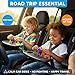 MAGMEN Airplane Road Trip Toy 10Pack Solid Colors Quiet Time Activities for Kids Sensory Magnetic Fidget Travel Toys for Car Airplane Restaurants STEM Building Figures8 ScreenFree Fun - Image 3