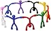 MAGMEN Airplane Road Trip Toy 10Pack Solid Colors Quiet Time Activities for Kids Sensory Magnetic Fidget Travel Toys for Car Airplane Restaurants STEM Building Figures8 ScreenFree Fun - Image 2