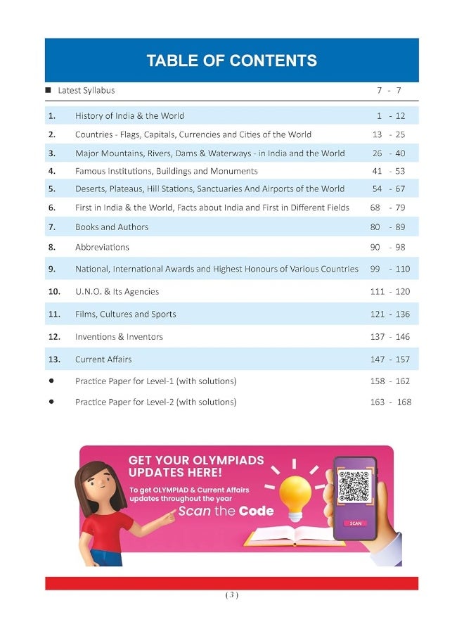 Oswaal One For All Olympiad Class 7 General Knowledge | Previous Years Solved Papers | For 2024-25 Exam  - Image 5