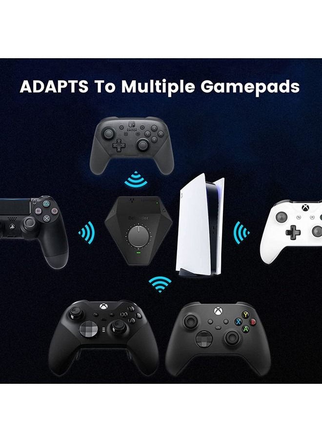 Beloader - Beloader Adapter to Keyboard and Mouse for PS5 All Games with Multiple Marco Assist for Cronus,XIM,RESNOW,Titan,USB/BT Gamepads.PS5 Adapter with Network Port and Volume Adjustment Function - Image 1