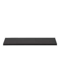 Modern Designed Rectangular Wall Mounted Wooden Floating Shelf Espresso 1.8 x 120 x 20 cm 15473