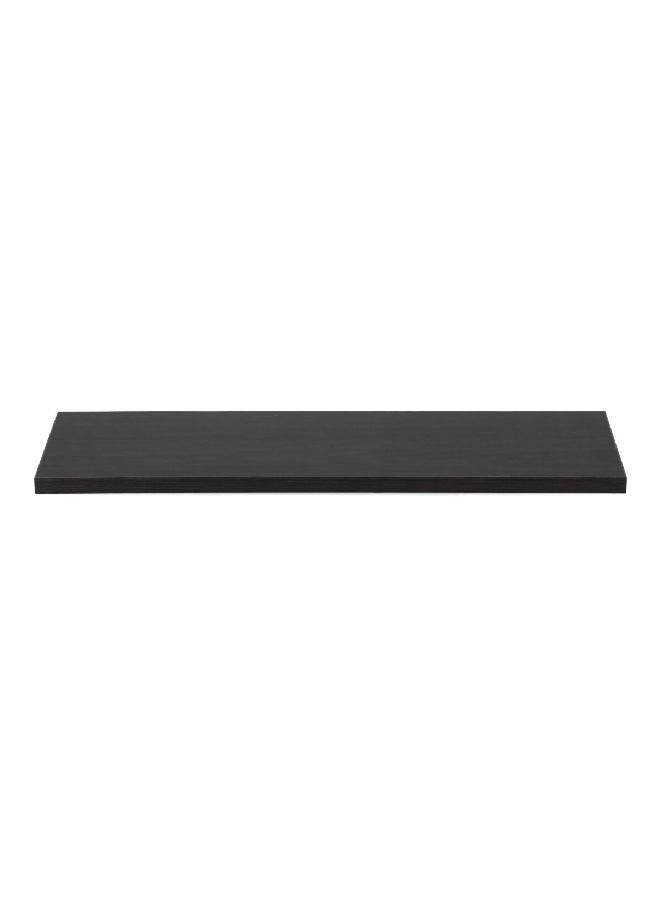 Micasa - Modern Designed Rectangular Wall Mounted Wooden Floating Shelf Espresso 1.8 x 120 x 20 cm 15473 - Image 1