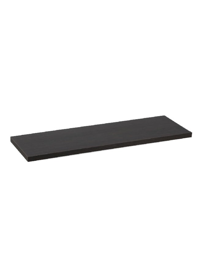 Micasa - Modern Designed Rectangular Wall Mounted Wooden Floating Shelf Espresso 1.8 x 120 x 20 cm 15473 - Image 1