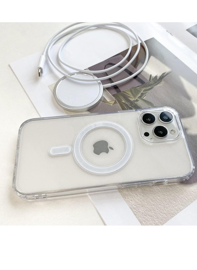 Raxoom Iphone 15 Pro Max Clear Case Magsafe Compatible Shockproof - Image 2