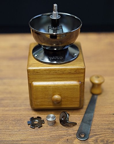 Hario "Small" Wood Ceramic Coffee Mill - Image 4