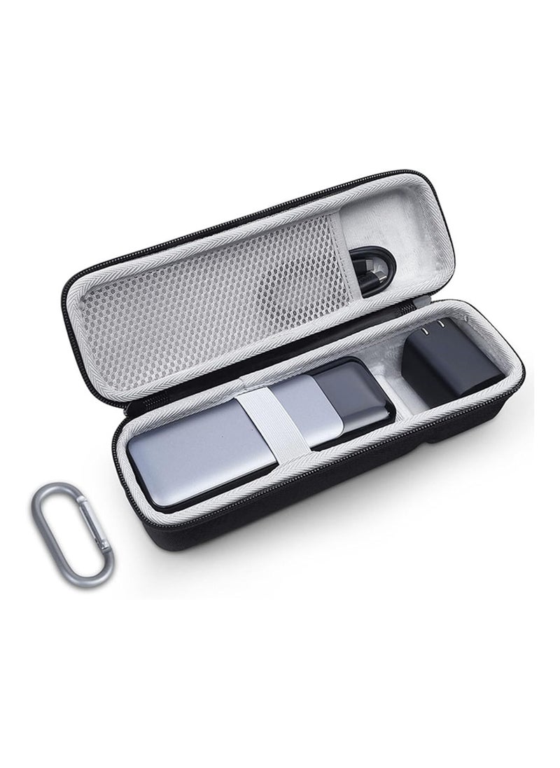 SYOSI Hard Carrying Case, for Anker 737 Power Bank (PowerCore 24K) and Anker Prime Power Bank 27650mAh 250W, Fast Foldable Wall PowerBank Bag Portable Fashion Travel Case Hard Storage Case  - Image 4