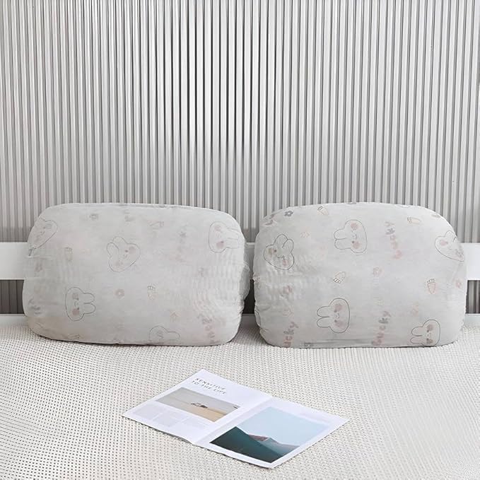 Pillow cover made of 100% luxurious cotton - soft, washable, suitable for sensitive skin and all types of pillows, pack of 10 pieces - Image 4