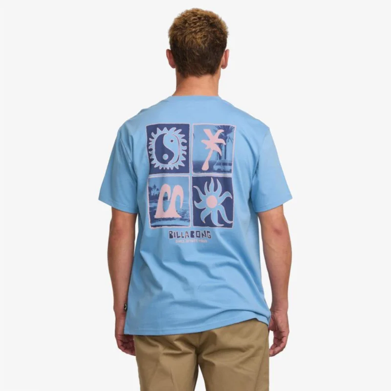Billabong Twin Peaks Short Sleeves T-Shirt - Men