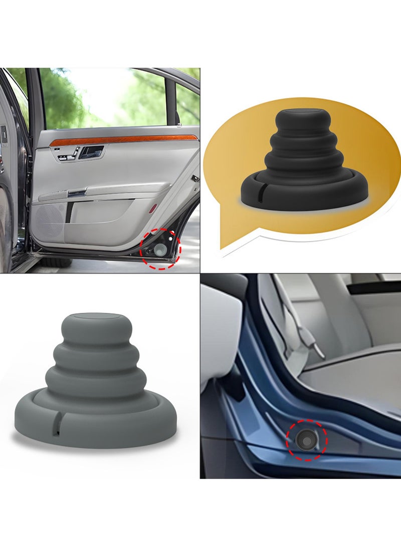 CMGTYYD. 4 بوابات PcsCar لتخفيف الاهتزاز - لوحة حماية الباب السيليكون مع مصباح LED | توقف الطوارئ الباب ، لوحة حماية الصدمات سهلة التركيب ، دون حفر ، تنوع عالمي مناسب للشاحنات و SUV - Image 3