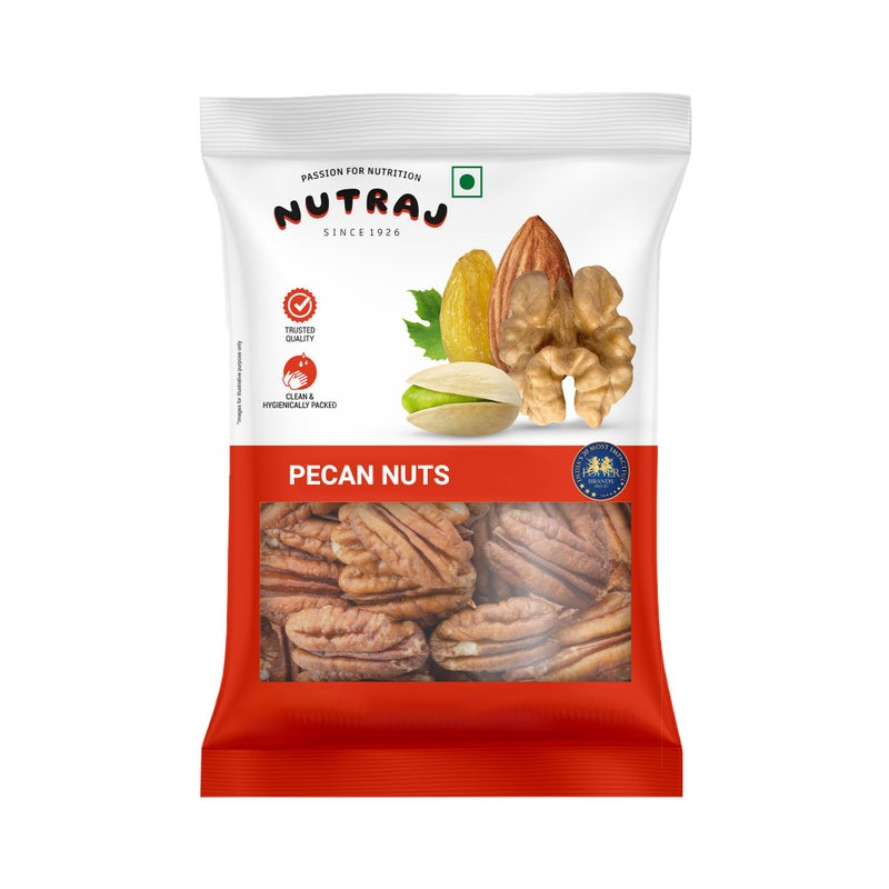Nutraj Pecan Nuts 100gm Pouch | Dry Fruits | Ideal for Snacking and Baking | Grocery Items. - Image 4