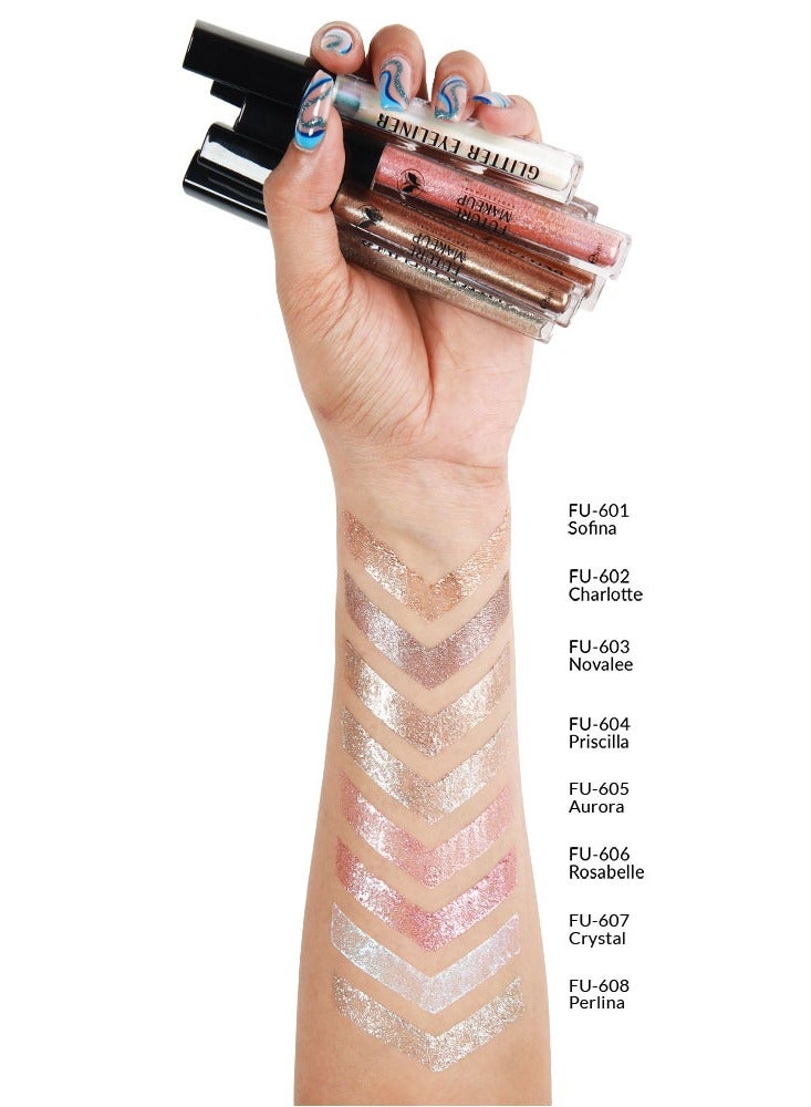 FUTURE MAKEUP Glitter Eyeliner - FU-606 - Image 3