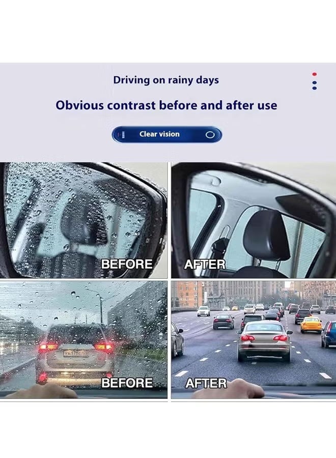 صاروخ فلاير فرشاة تنظيف فيلم الزيت الجديدة ، أداة تنظيف الزجاج مع طلاء الزجاج الأمامي الهيدروفوبي ، تحسن الوضوح والرؤية ، رائعة لإزالة فيلم الزيت والقذارة والقذارة - Image 4