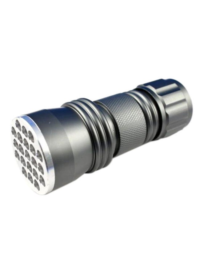 NIBEMINENT Rechargeable LED Flashlight Grey/Silver  - Image 1