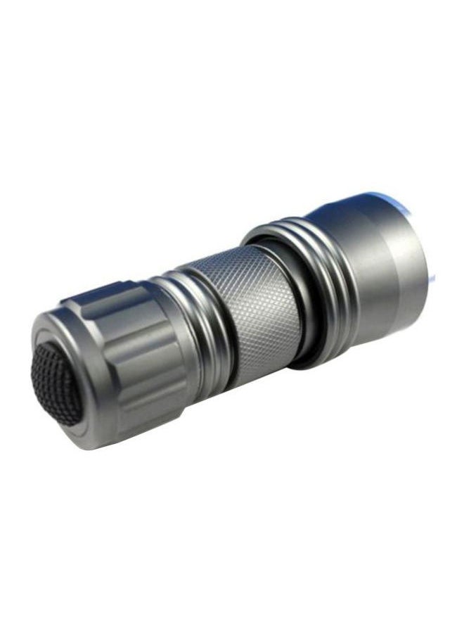 NIBEMINENT Rechargeable LED Flashlight Grey/Silver  - Image 2