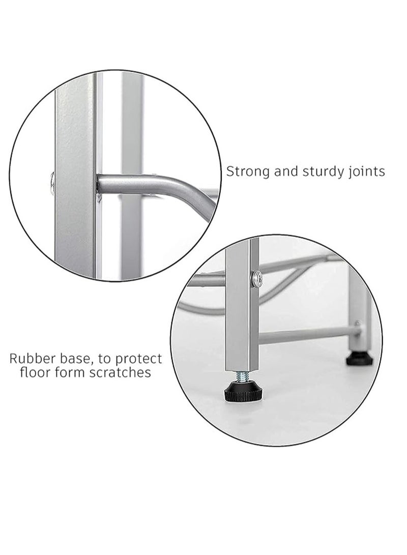 Water Bottle Storage Stand, 4 Tier Water Bottle Holder 5 Gallons Shelf, Heavy Duty Water Bottle Stand Storage for Kitchen Home and Office Easy To Assemble  - Image 4