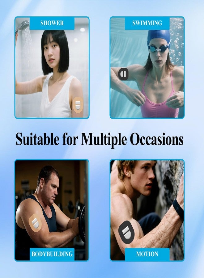 Nepia Omnipod 5 Overpatches 30-Pack Black, Waterproof Sweatproof Patches, Long-Lasting 14-Day Adhesion, Hypoallergenic Latex-Free for Sensitive Skin - Image 5