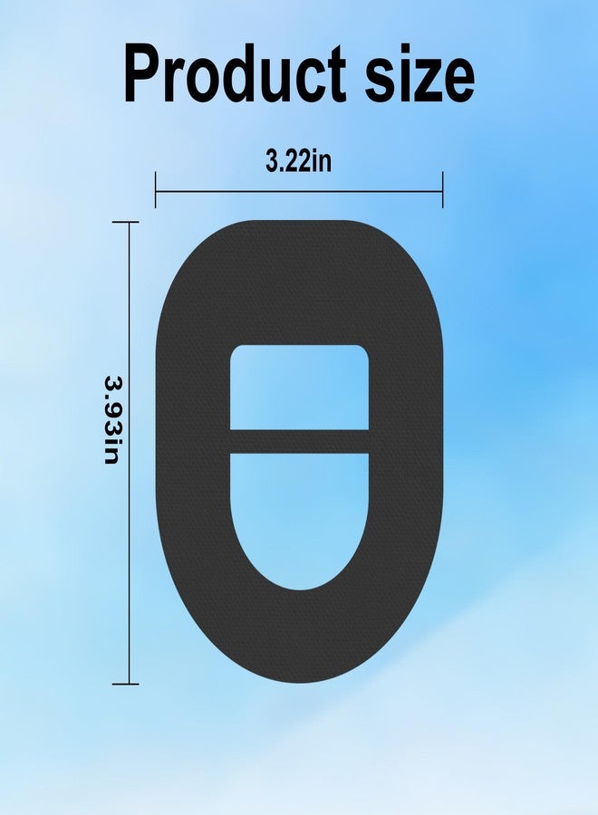 Nepia Omnipod 5 Overpatches 30-Pack Black, Waterproof Sweatproof Patches, Long-Lasting 14-Day Adhesion, Hypoallergenic Latex-Free for Sensitive Skin - Image 2
