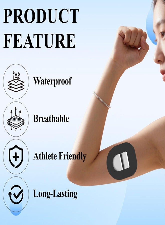 Nepia Omnipod 5 Overpatches 30-Pack Black, Waterproof Sweatproof Patches, Long-Lasting 14-Day Adhesion, Hypoallergenic Latex-Free for Sensitive Skin - Image 3