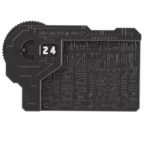Gamegenic Star Wars Unlimited Damage PAD Officially Licensed Acrylic Tracker for Base Card Damage Tracks 049 Points No Dice Needed Designed for The Star Wars Unlimited TCG Black Color Made by Gamegenic - Image 1