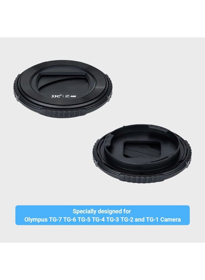 JJC Lens Protector Cover for Olympus TG-7 TG-6 TG-5 TG-4 TG-3 TG-2 and TG-1 Camera, Rotating Lens Cap, Replaces Olympus LB-T01 Lens Barrier - Image 5