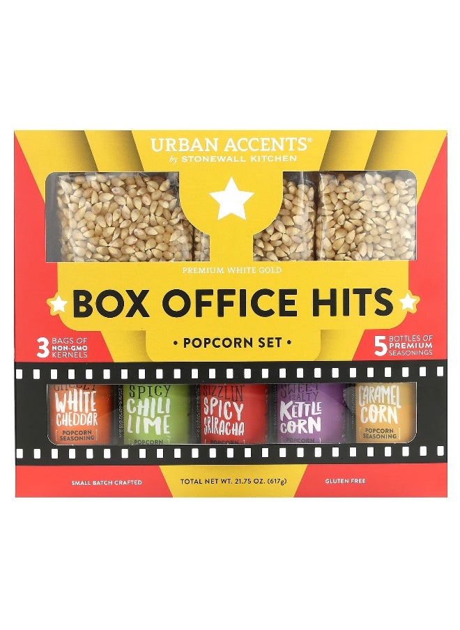 URBAN ACCENTS Urban Accents, Box Office Hits, Popcorn Set, 8 Pieces  - Image 1