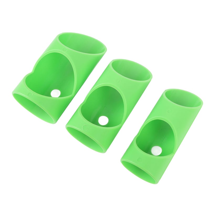 3PCS Foam Pipe Cutter Tool ABS Pipe Insulation Cutting Guide Fixture Precise Alignment for Home Industry Green - Image 3