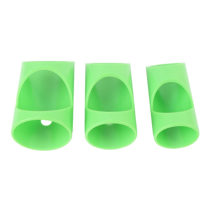 3PCS Foam Pipe Cutter Tool ABS Pipe Insulation Cutting Guide Fixture Precise Alignment for Home Industry Green - Image 2