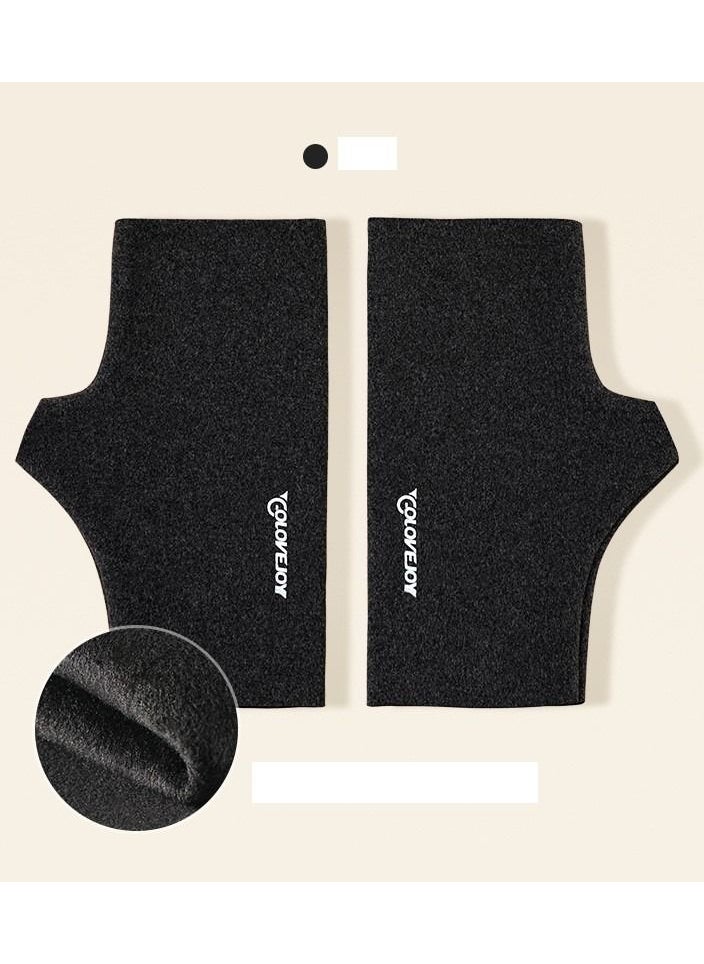 Golovejoy - Women's Warm Dew Finger Trimming Thin Half Finger Gloves - Image 1