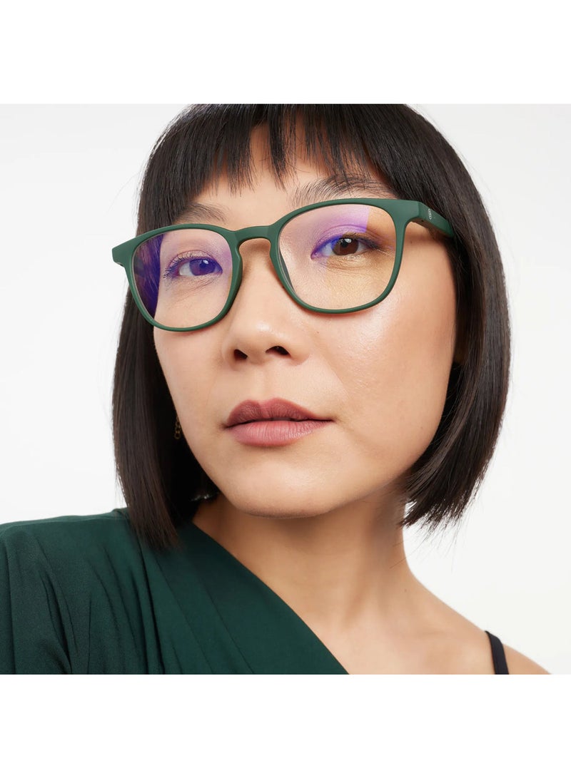 BARNER Dalston Dark Green - Rectangular Glasses - Image 3