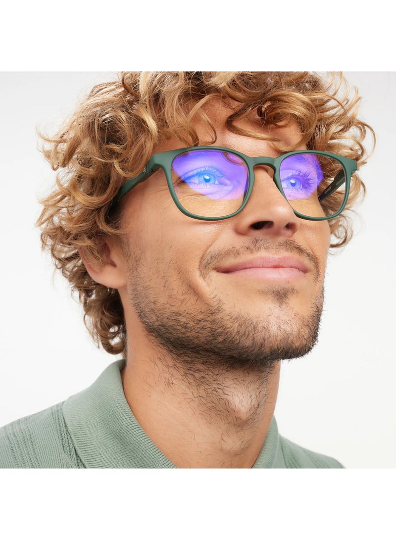 BARNER Dalston Dark Green - Rectangular Glasses - Image 2