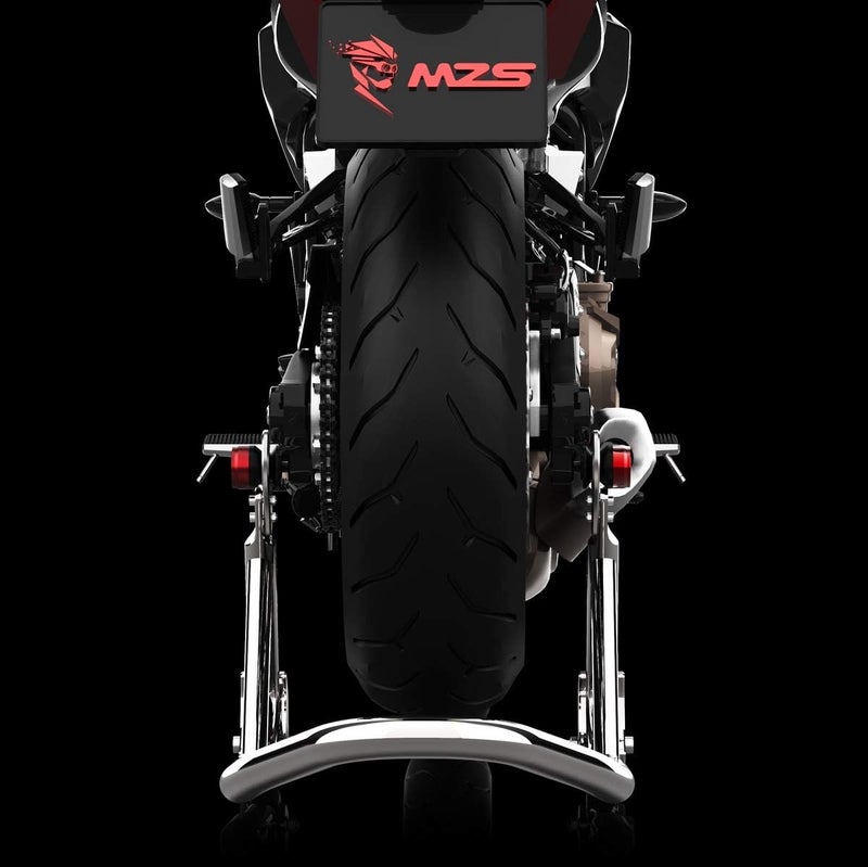 MZS 10MM Swingarm Spools - Universal Motorcycle Sliders Stand CNC Black - Image 4