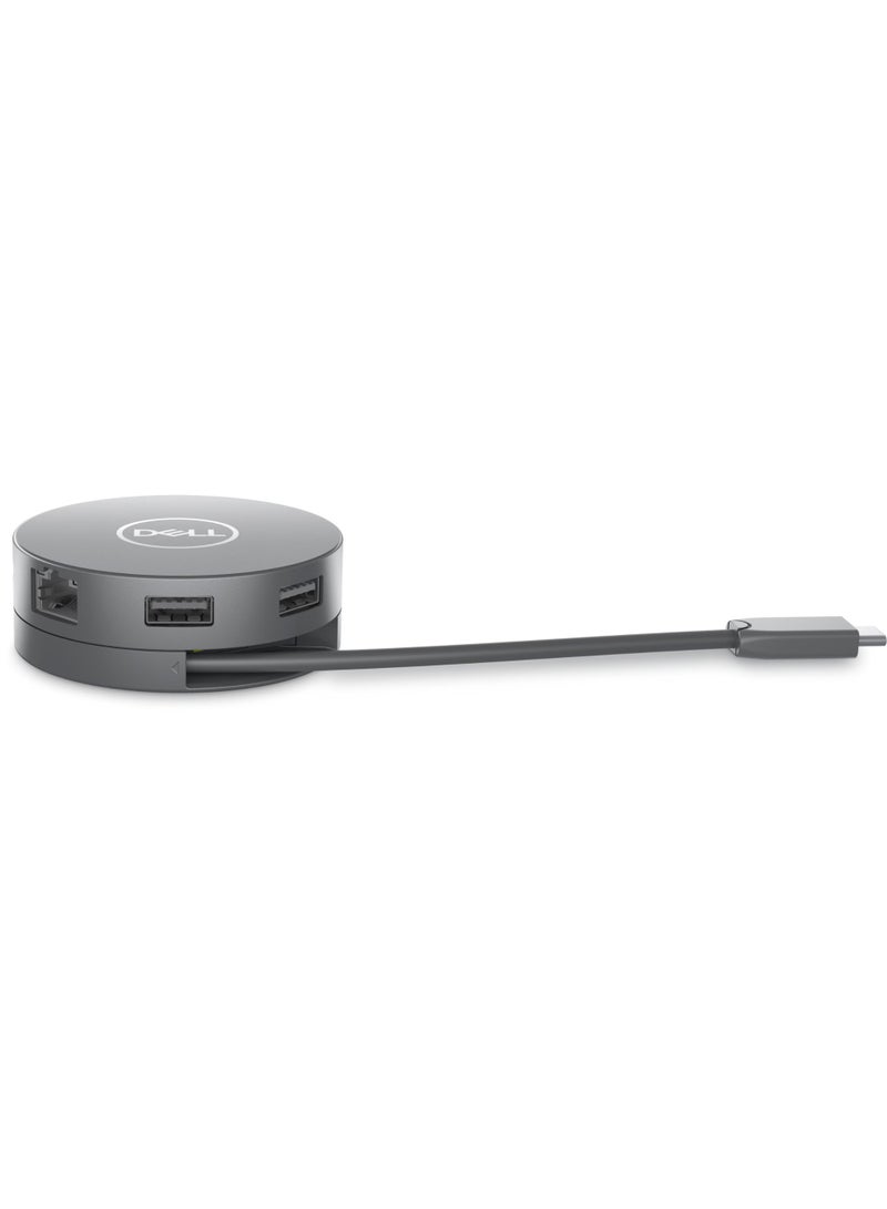 DELL 6-in-1 USB-C Multiport Adapter - DA305 silver - Image 4