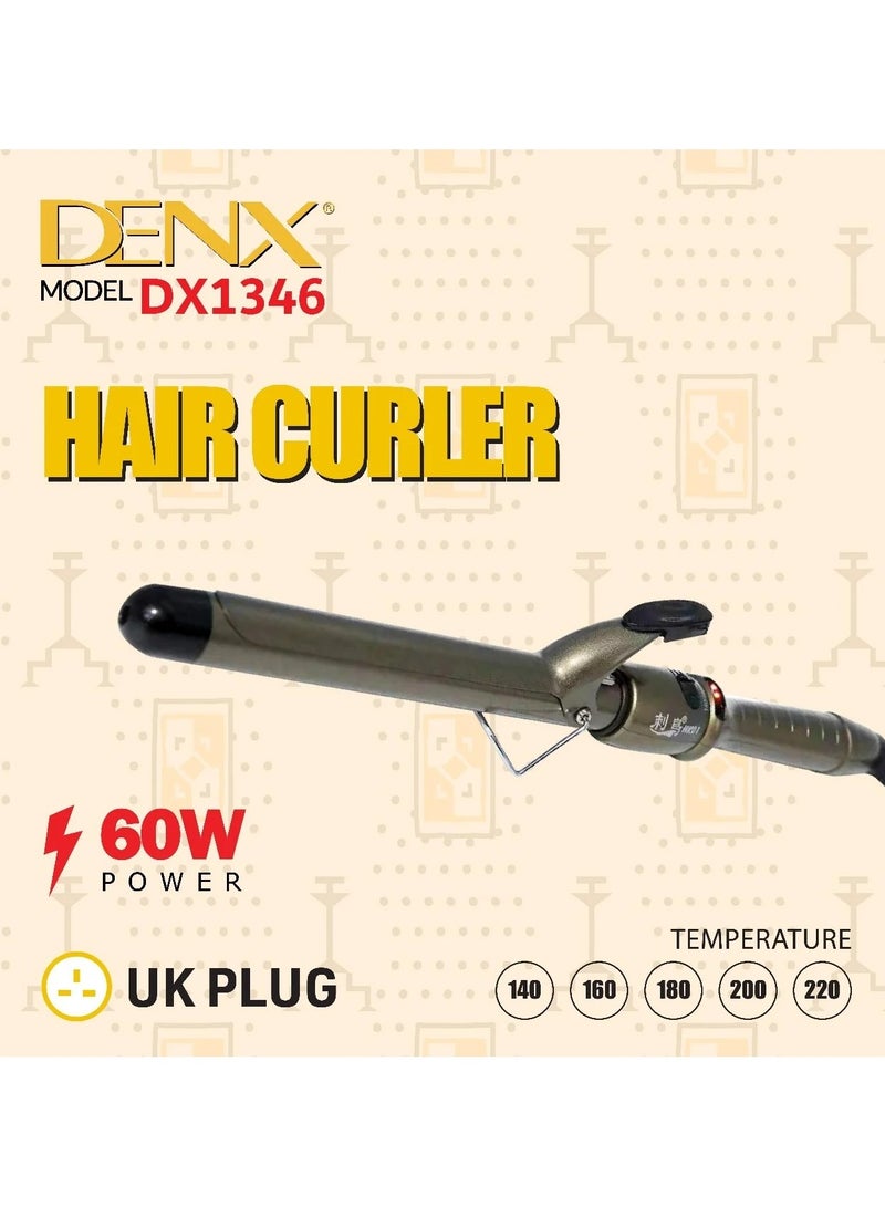 DENX DX1346 5-Temperature Hair Curler and Styler - Image 3