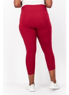 Women Plus Size High Rise Training Leggings, Maroon - pzsku/Z25B714EC78AEE93D552FZ/45/_/1737900575/70f49a3f-2515-4ca7-84d5-4574143a98af