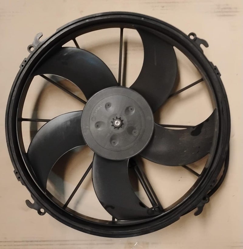 SPAL Fan 12x5 Inches Push S-Blade Heavy Duty 24 Volt 305MM Diameter - Image 1