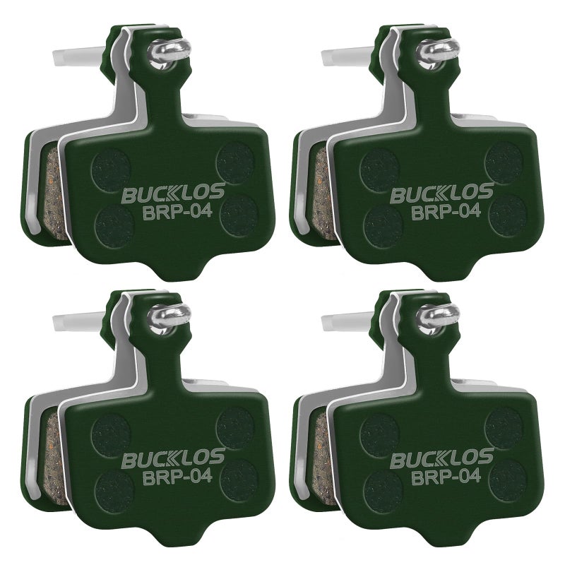 BUCKLOS Bike Disc Brake Pads-Bicycle Disk Brake Pads for Sram Avid Elixir E1 E3 E5 E7 E9 ER ER CR Mag Level TL T Sram XX X0 X7 X9 XXWC DB1 DB3 DB5 for Mountain Bike/Ebike/Road Bike/Scooter - Image 1