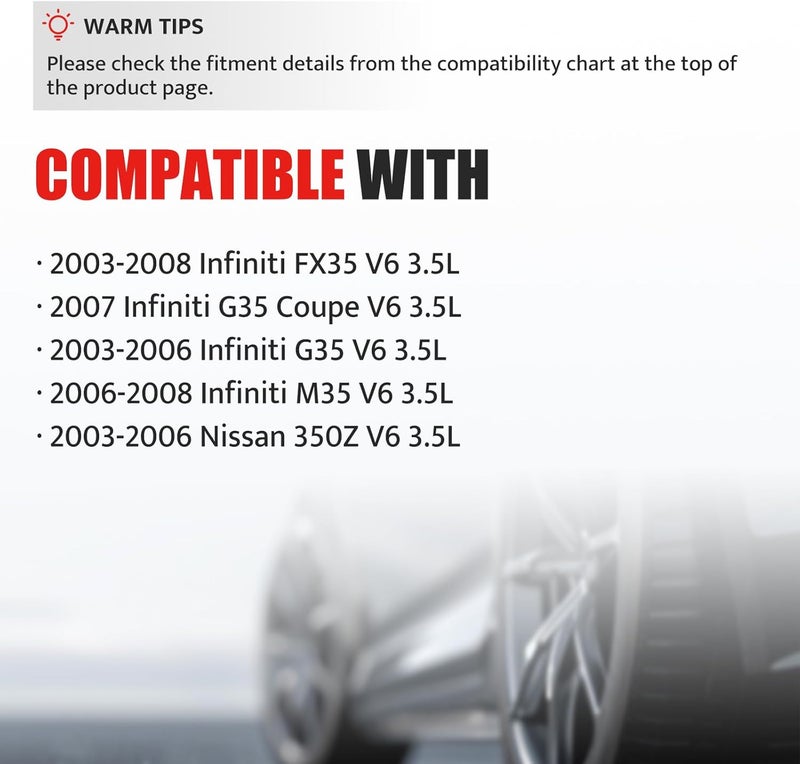 NPAUTO Ignition Coil Pack Replacement for Infiniti G35, FX35, M35, Nissan 350Z - Set of 6 - Image 3