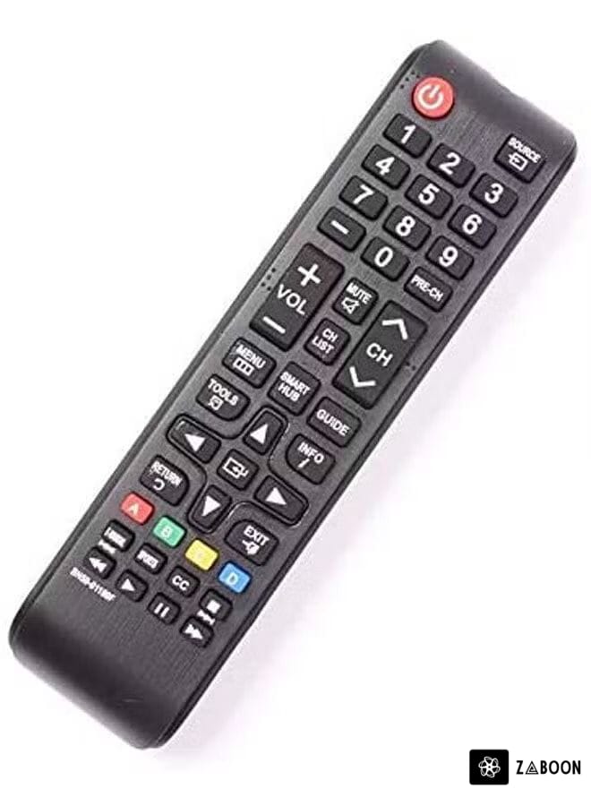Zaboon Remote Control For Samsung Smart Tv Model Bn59-01180A Black