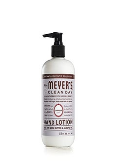 Mrs. Meyer's Clean Day Hand Lotion For Dry Hands, Nongreasy Moisturizer Made With Essential Oils, Cruelty Free Formula, Lavender Scent, 12 Oz  - Image 1
