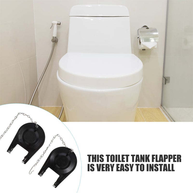 🚽 عدة استبدال فلابر متينة مع سلسلة لخزان المرحاض تصميم أنيق موفر للمياه - Image 2