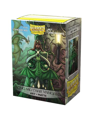 Dragon Shield Matte Art Sleeves King Mothar Vanguard 100 CT Smooth Tough Premium TCG Sleeves Compatible with Pokemon One Piece Magic the Gathering - Image 1