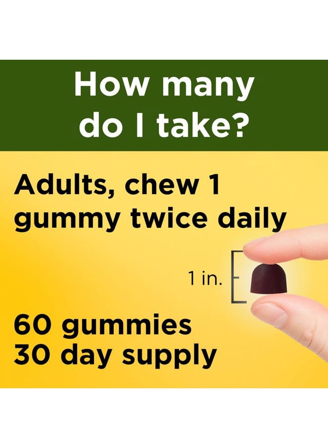 Nature Made Ashwagandha Gummies, Vegan, KSM 66 Ashwagandha for Stress Support, 60 Count, 30 Day Supply - Image 4