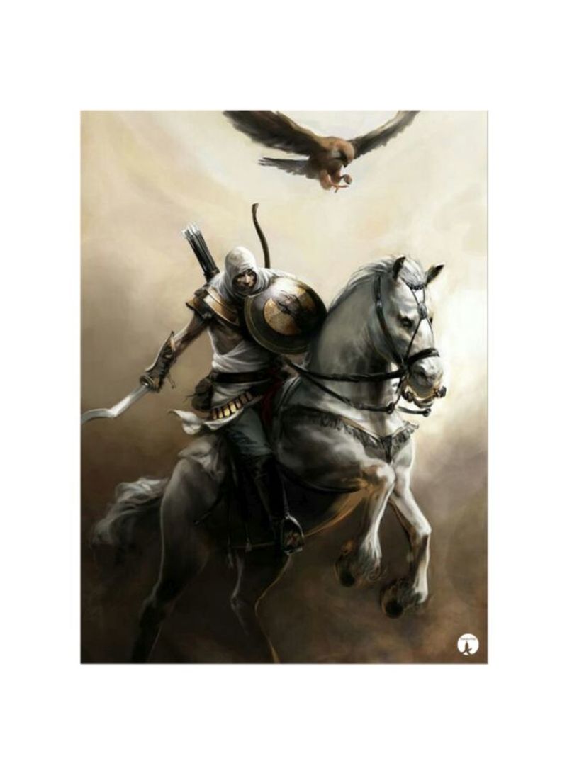 RKN Assassin's Creed Printed Mousepad Grey/Black