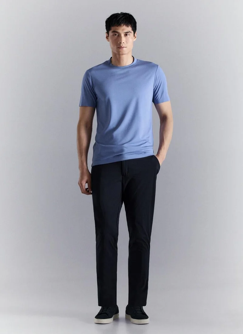 Mango Man  Slim fit comfort stretch Coolmax ® T-shirt for Men | Best Price UAE