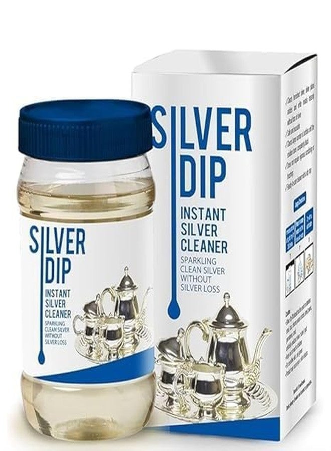 Dustex Silver Dip Cleaner liquid Cleaner Instant Sparkling Clean Silver Without Sliver Loss Silver Dip Fast-Acting Silver For Home Use (1PCS) - Image 1