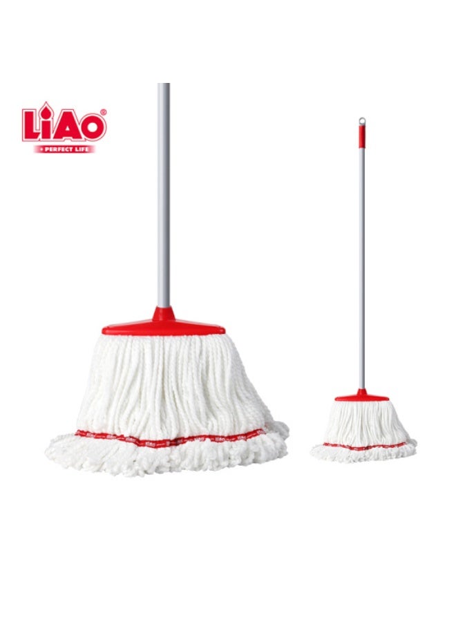 LIAO A130029 Microfiber Mop – Highly Absorbent Floor Mop with Durable Handle for Home, Kitchen & Bathroom Cleaning